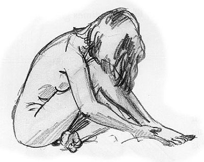 f nude resting